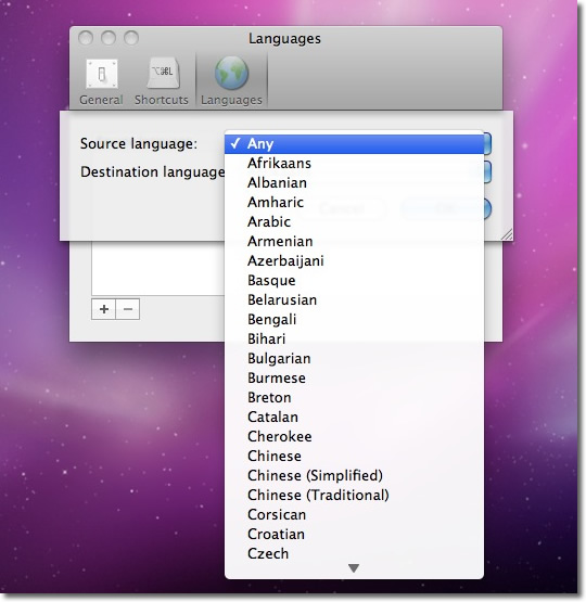 Lingoo 1.1 - Todos os idiomas na ponta do rato